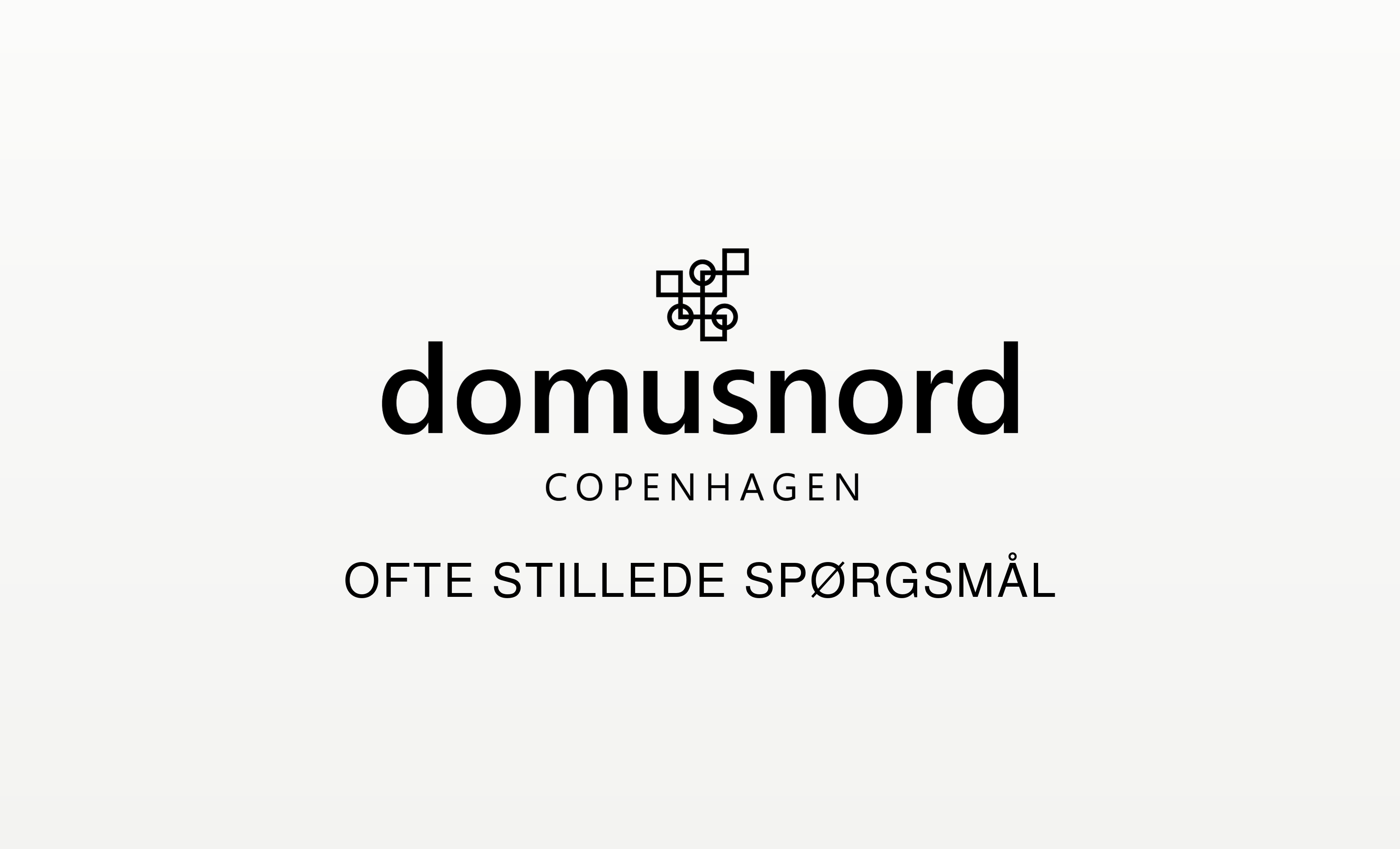 Ofte stillede sp&oslash;rgsm&aring;l