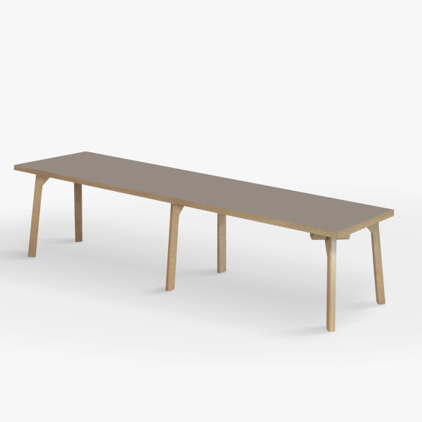 Domusnord Room Bnk Eg Tr med Linoleum - 200 cm - 19 farver