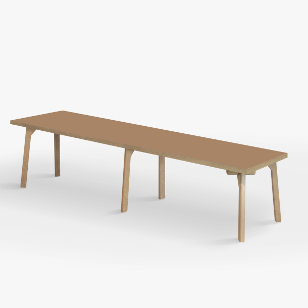 Domusnord Room Bnk Eg Tr med Linoleum - 200 cm - 19 farver