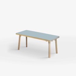 Domusnord Studio Bnk Birkekrydsfiner med Linoleum - 110 cm - 19 farver