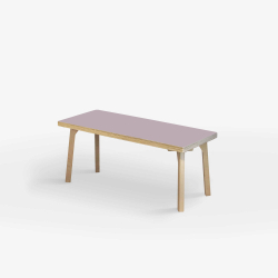 Domusnord Studio Bnk Birkekrydsfiner med Linoleum - 110 cm - 19 farver