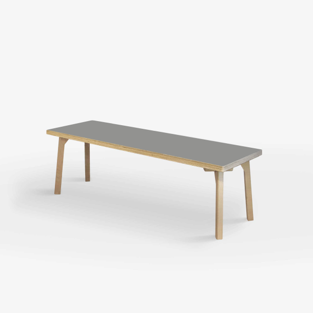 Domusnord Studio Bnk Birkekrydsfiner med Linoleum - 150 cm - 19 farver