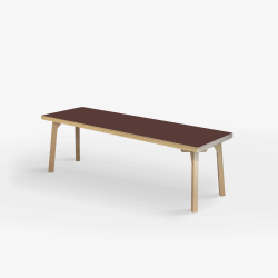 Domusnord Studio Bnk Birkekrydsfiner med Linoleum - 150 cm - 19 farver