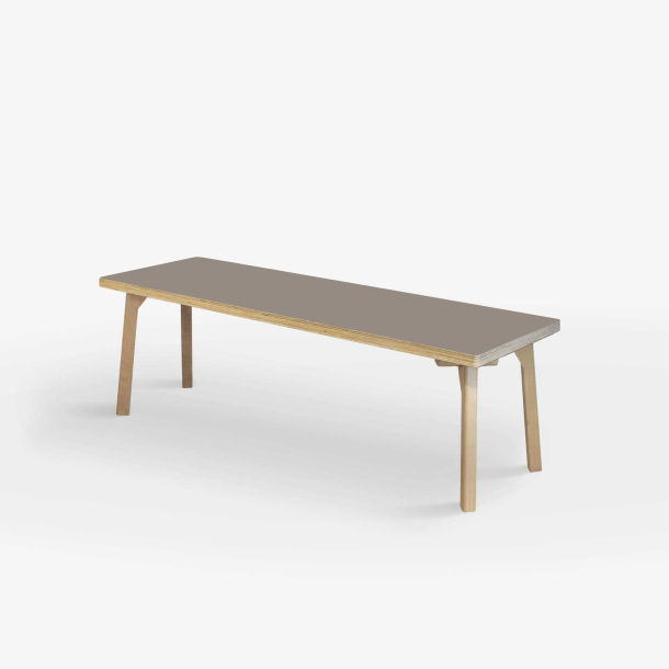 Domusnord Studio Bnk Birkekrydsfiner med Linoleum - 150 cm - 19 farver