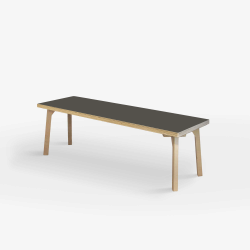 Domusnord Studio Bnk Birkekrydsfiner med Linoleum - 150 cm - 19 farver