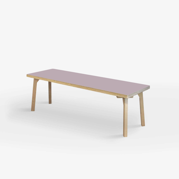 Domusnord Studio Bnk Birkekrydsfiner med Linoleum - 150 cm - 19 farver