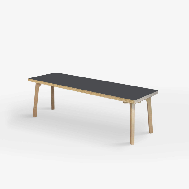 Domusnord Studio Bnk Birkekrydsfiner med Linoleum - 150 cm - 19 farver