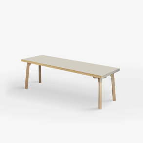 Domusnord Studio Bnk Birkekrydsfiner med Linoleum - 150 cm - 19 farver