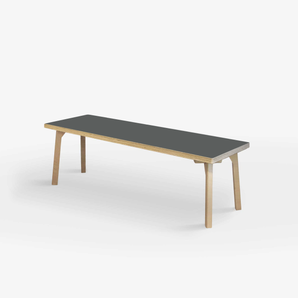 Domusnord Studio Bnk Birkekrydsfiner med Linoleum - 150 cm - 19 farver