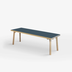 Domusnord Studio Bnk Birkekrydsfiner med Linoleum - 150 cm - 19 farver