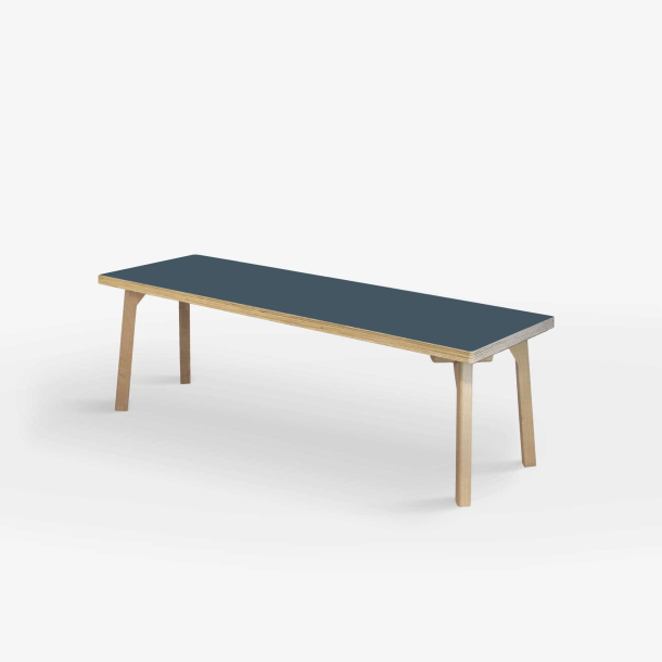 Domusnord Studio Bnk Birkekrydsfiner med Linoleum - 150 cm - 19 farver