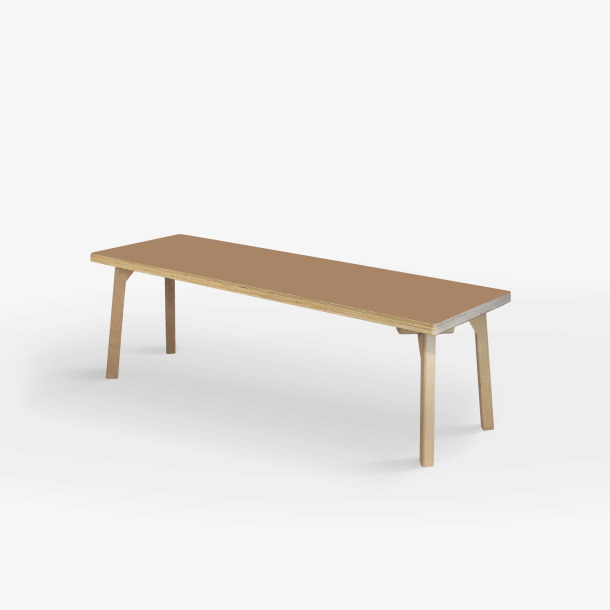 Domusnord Studio Bnk Birkekrydsfiner med Linoleum - 150 cm - 19 farver