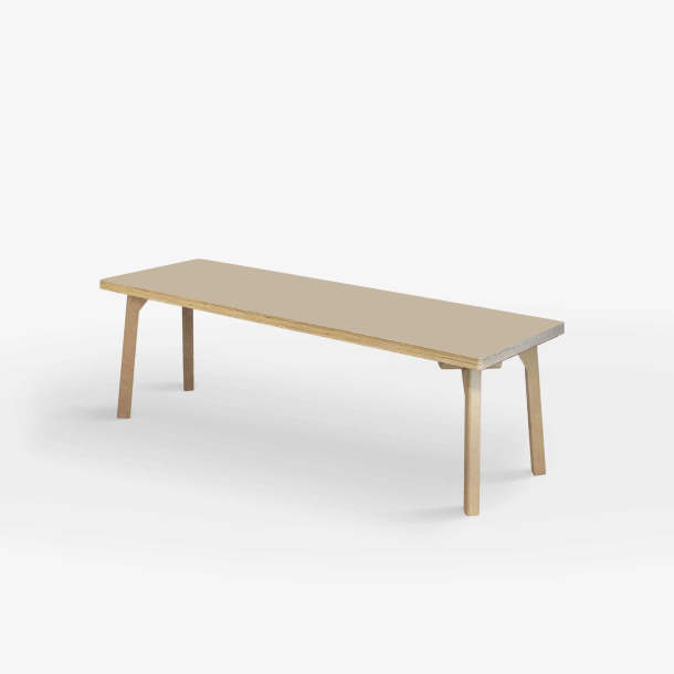 Domusnord Studio Bnk Birkekrydsfiner med Linoleum - 150 cm - 19 farver