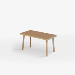 Domusnord Studio Bnk Birkekrydsfiner med Linoleum - 70 cm - 19 farver