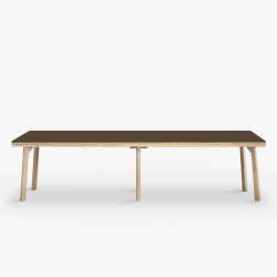 Domusnord Studio Bnk Birkekrydsfiner med Linoleum - 200 cm - 19 farver