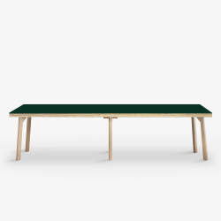 Domusnord Studio Bnk Birkekrydsfiner med Linoleum - 200 cm - 19 farver