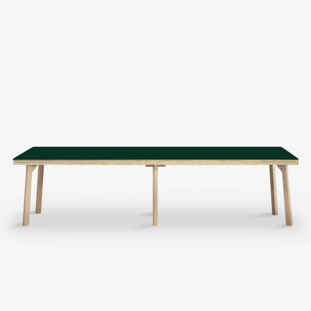 Domusnord Studio Bnk Birkekrydsfiner med Linoleum - 200 cm - 19 farver