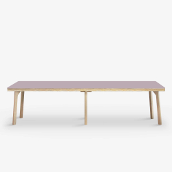 Domusnord Studio Bnk Birkekrydsfiner med Linoleum - 200 cm - 19 farver