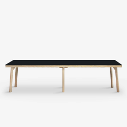 Domusnord Studio Bnk Birkekrydsfiner med Linoleum - 200 cm - 19 farver