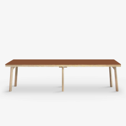 Domusnord Studio Bnk Birkekrydsfiner med Linoleum - 200 cm - 19 farver