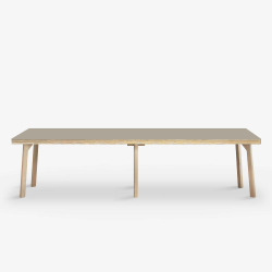 Domusnord Studio Bnk Birkekrydsfiner med Linoleum - 200 cm - 19 farver