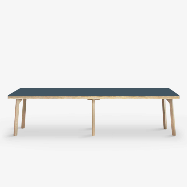 Domusnord Studio Bnk Birkekrydsfiner med Linoleum - 200 cm - 19 farver