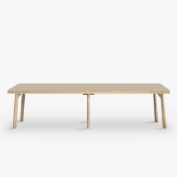 Domusnord Studio Bnk Birkekrydsfiner med Linoleum - 200 cm - 19 farver