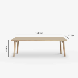 Domusnord Room Bnk Eg Tr med Linoleum - 150 cm - 19 farver