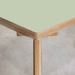 Domusnord Studio Bnk Birkekrydsfiner med Linoleum - 70 cm - 19 farver