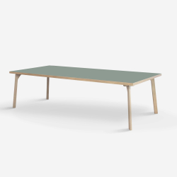 Domusnord Room Linoleums Stort Spisebord i Eg 230 x 90 cm i 19 farver