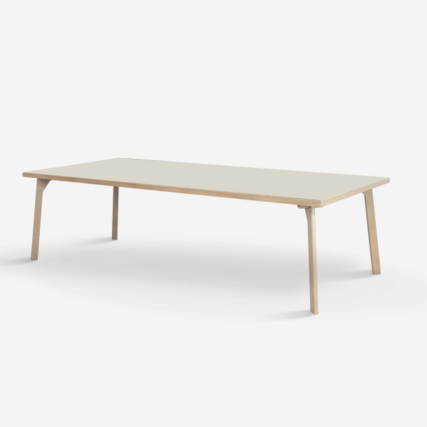 Domusnord Room Linoleums Stort Spisebord i Eg 230 x 90 cm i 19 farver