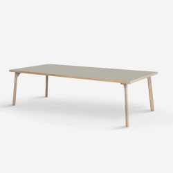 Domusnord Room Linoleums Stort Spisebord i Eg 230 x 90 cm i 19 farver