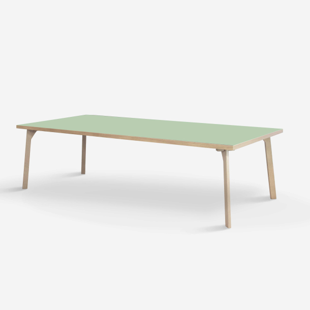Domusnord Room Linoleums Stort Spisebord i Eg 230 x 90 cm i 19 farver