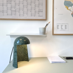 Domusnord Kleo Lamp Bordlampe Marmor grn