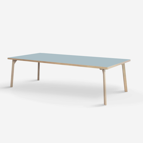 Domusnord Room Linoleums Stort Spisebord i Eg 230 x 90 cm i 19 farver