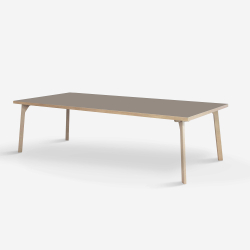 Domusnord Room Linoleums Stort Spisebord i Eg 230 x 90 cm i 19 farver