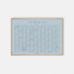 Domusnord Copenhagen � Almanak Kalender plakat 2027 bl�