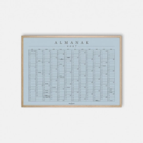 Domusnord Copenhagen � Almanak Kalender plakat 2027 bl�