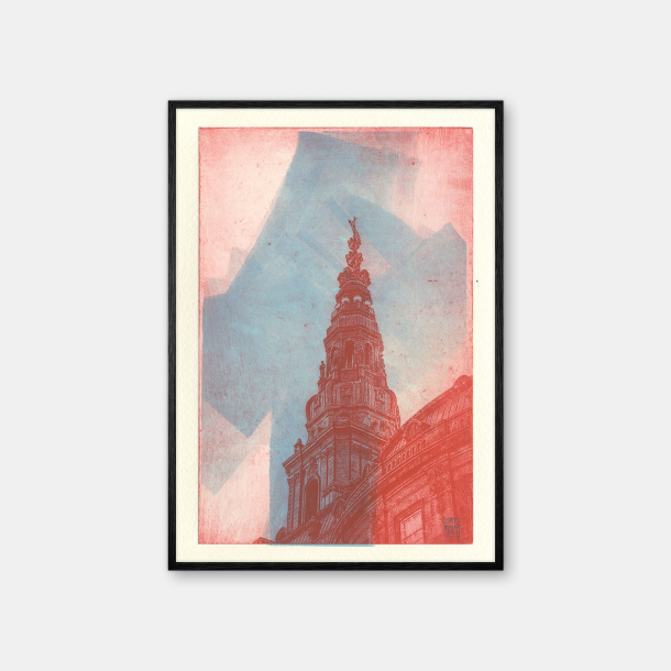 Cat Ravn Christiansborg Palace Tower Poster