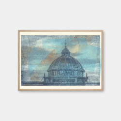 Cat Ravn Kuppel over Ny Carlsberg Glyptotek Kbenhavn plakat