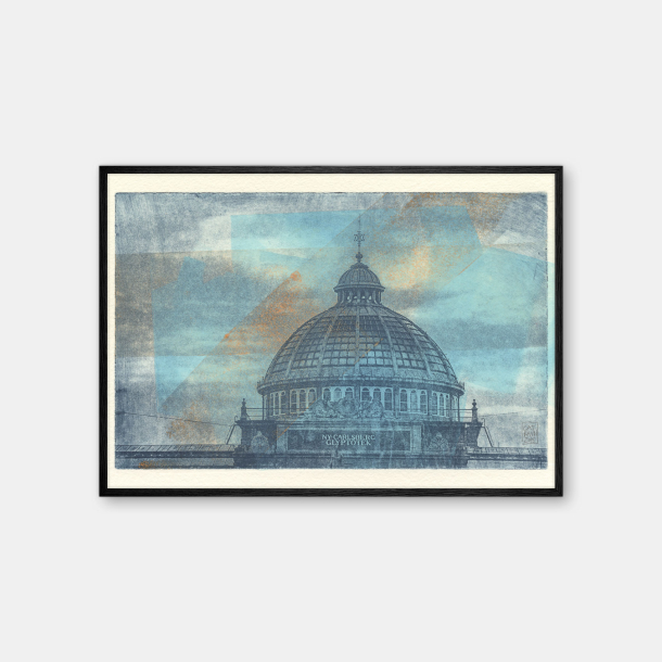 Cat Ravn Kuppel over Ny Carlsberg Glyptotek Kbenhavn plakat