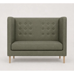 Domusnord 2 personers Stille sofa - Oliven gr�n