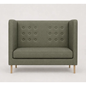 Domusnord 2 personers Stille sofa - Oliven gr�n