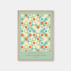 Copenhagen Art Studio + Camilla Werge Laub  Bauhaus Circles Poster