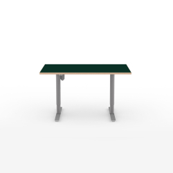 Domusnord Hve Snkebord Room Linoleum Eg kant 120 x 60 cm i 19 farver