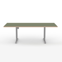 Domusnord Hve Snkebord Room Linoleum Eg kant 200 x 90 cm i 19 farver