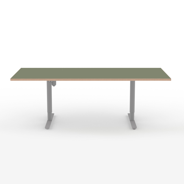 Domusnord Hve Snkebord Room Linoleum Eg kant 200 x 90 cm i 19 farver