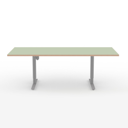 Domusnord Hve Snkebord Room Linoleum Eg kant 200 x 90 cm i 19 farver