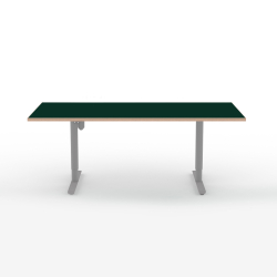 Domusnord Hve Snkebord Room Linoleum Eg kant 160 x 80 cm i 19 farver