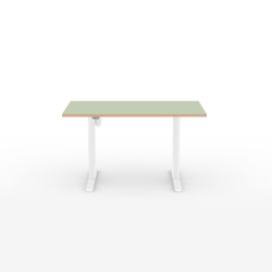 Domusnord Hve Snkebord Room Linoleum Eg kant 120 x 60 cm i 19 farver